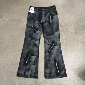 Grunge Flare Pants